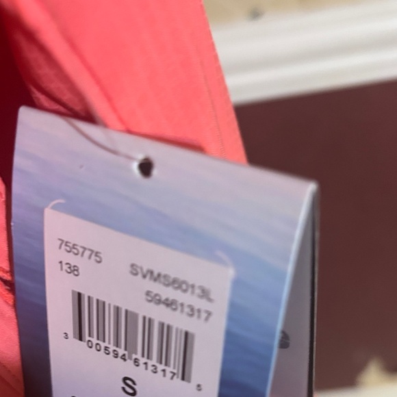 Vibrant Coral Kids Button Down Shirt - Picture 8 of 8